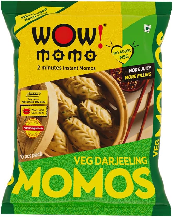 Wow! Veg Darjeeling Momos 10pcs