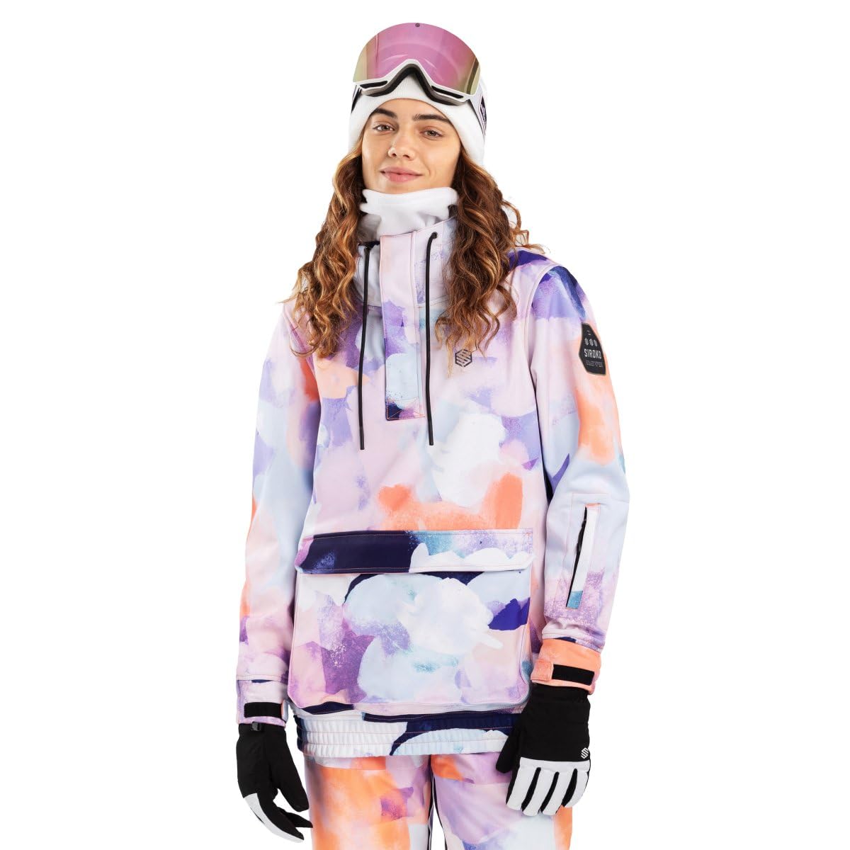 SIROKO Chaqueta para snowboard/esquí esquí y nieve W3-W Halo Multicolor