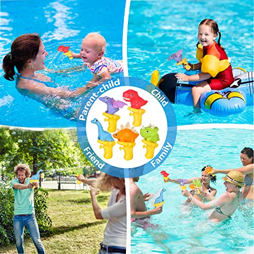 5 Pcs Water Squirt Guns For Kids, Small Dinosaur Water Pistols, Water Blaster Soaker Summer Swimming Pool Beach Party Favor Toys For Boys & Girls Toddlers Age2 3 4 5 6… #TOP6
