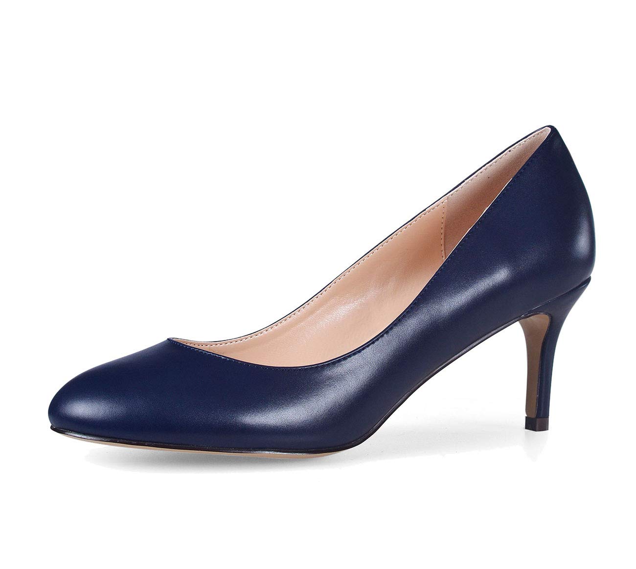 Castamere Donna Tacco a Spillo Punta Arrotondata Medio Tacco Scarpe col Tacco 6CM