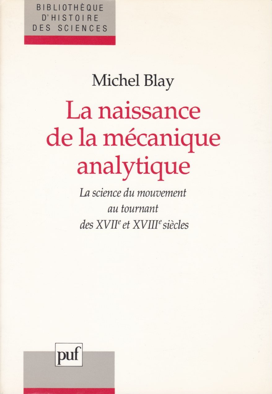 La naissance de la mécanique analytique