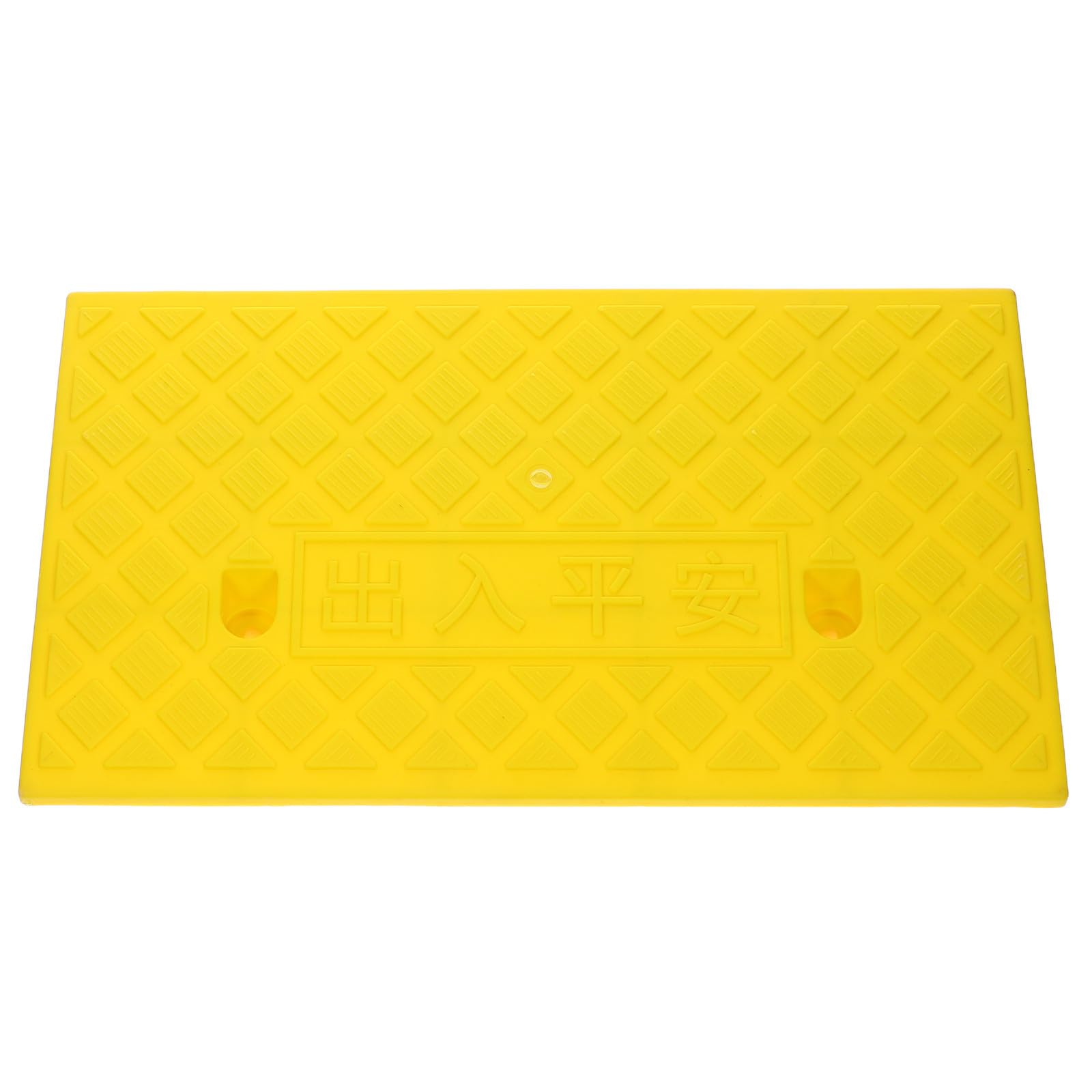 Mipcase Rampa para Sillas de Ruedas y Scooters Eléctricos de PE Resistente y Antideslizante, Fácil de Retirar Manualmente, Adecuado para Garajes y Espacios Públicos