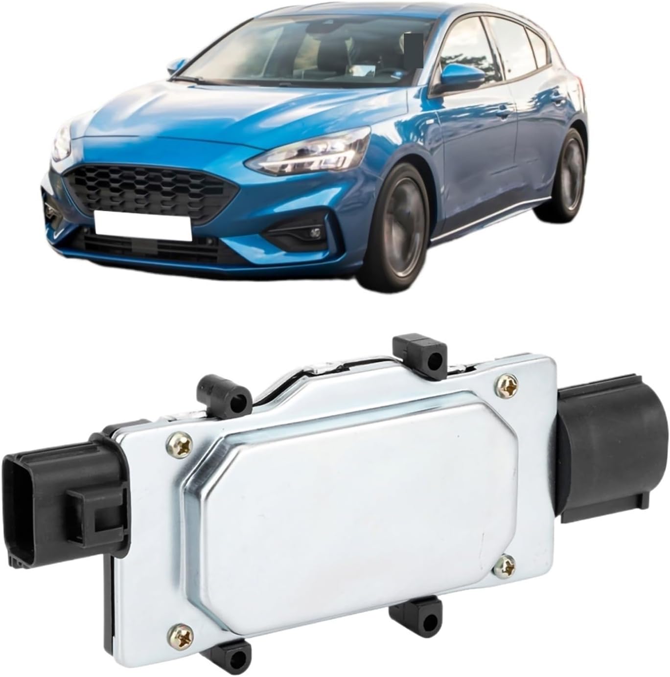 Engine Cooling Fan Control Module Unit Compatible for Focus Ambiente Sedan 4‑Door 1137328567