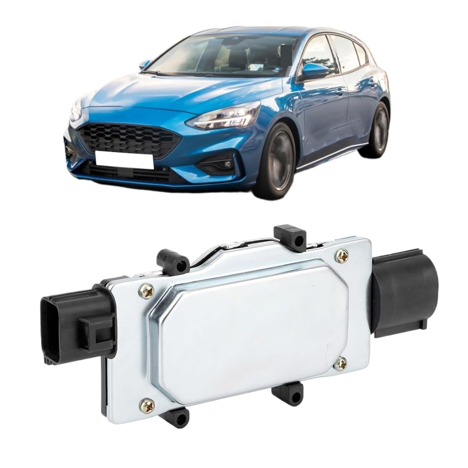 Engine Cooling Fan Control Module Unit Compatible for Focus Ambiente Sedan 4‑Door 1137328567