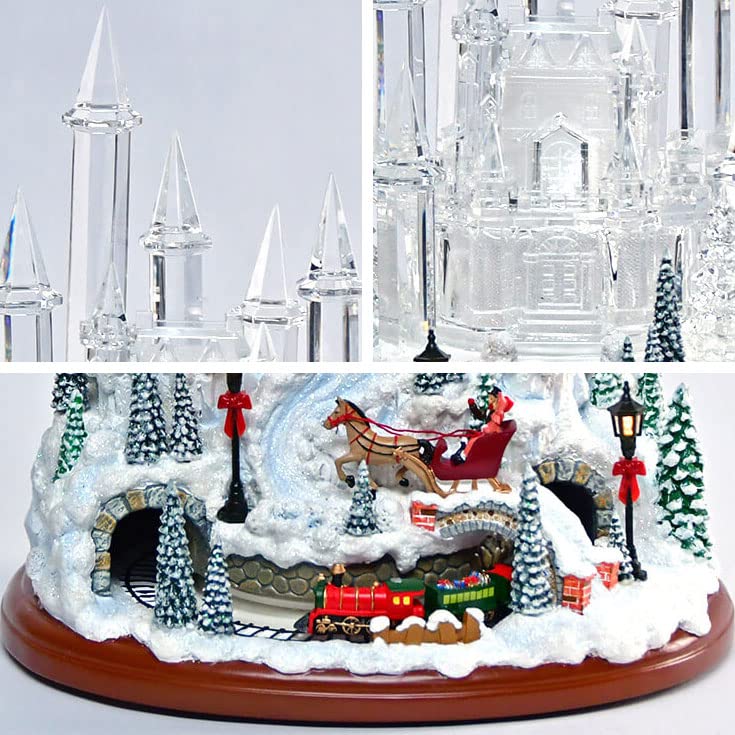 ハルモニア LEDキャッスル＆トレイン オブジェ クリスマス 【公式通販】