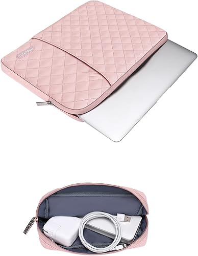 Miniatura 4 de MOSISO Funda para laptop de 13.3 pulgadas, 13-13.3 pulgadas, compatible con MacBook AirPro 13Pro 14, HP Dell Acer ASUS Lenovo, bolsa cuadrada