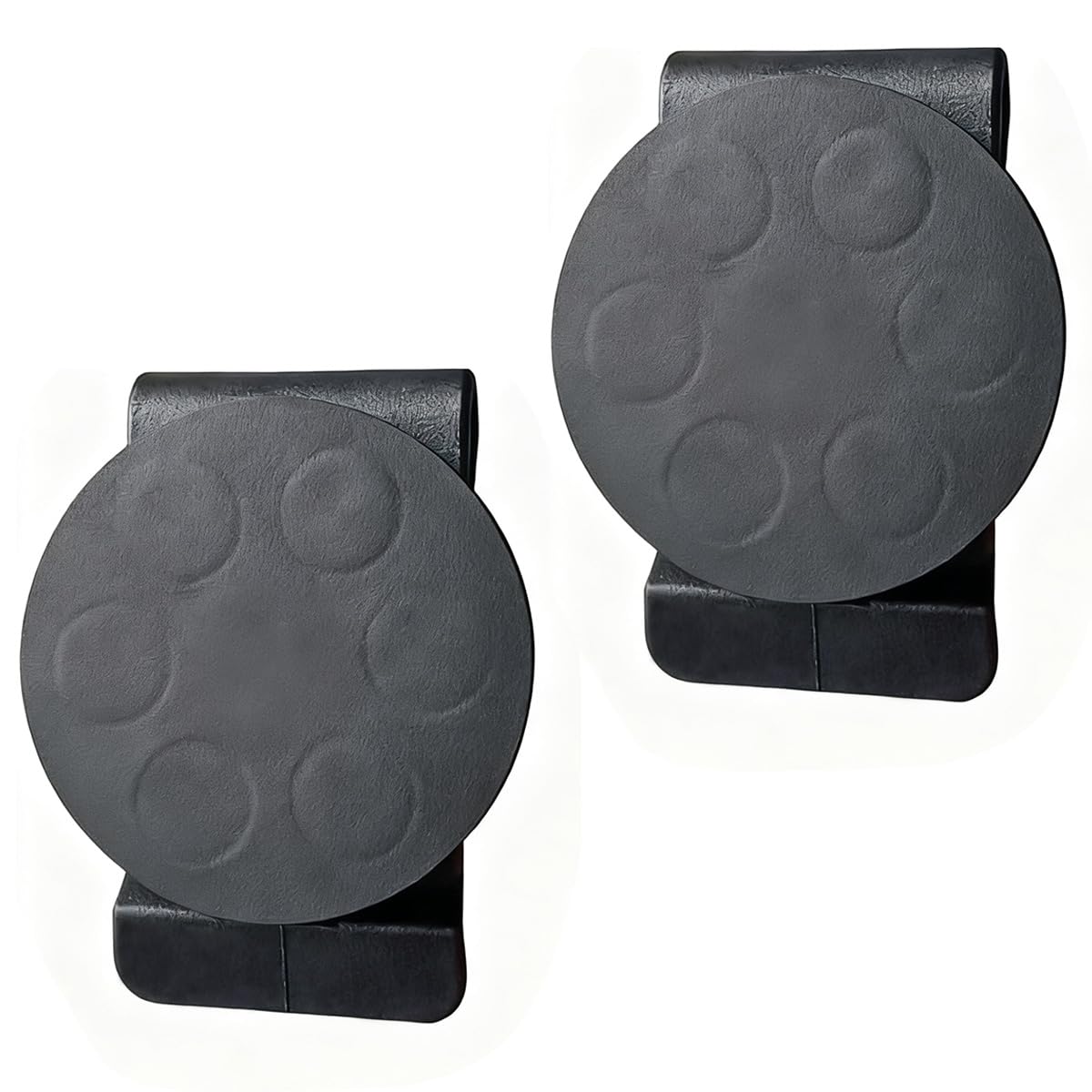 Magnetic Tool Belt with Holster Clips, Strong Magnet Holder for Hammer, Pliers, Screwdrivers, Wrenches, Tape Measure - 2 Pack (6 Magnets)