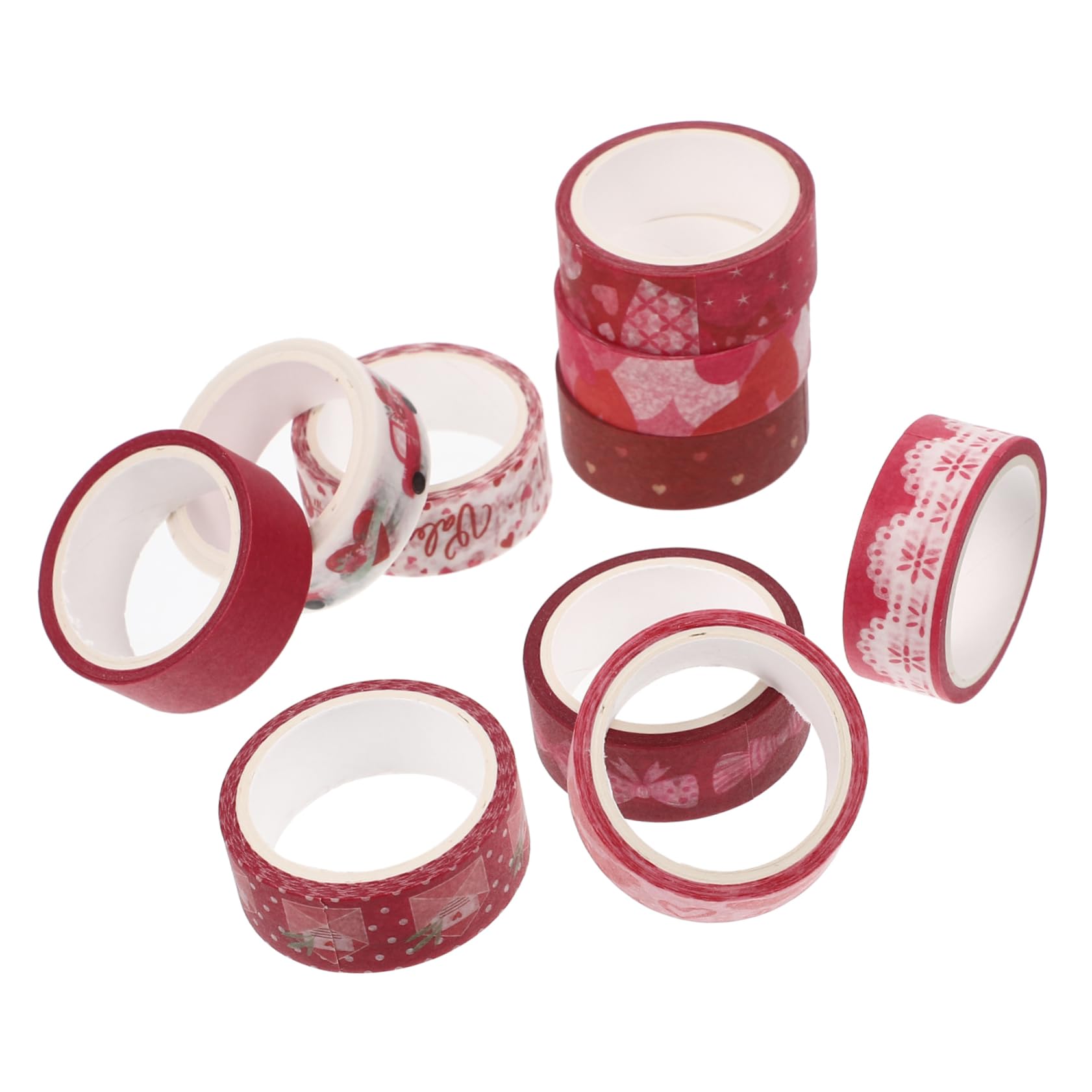NUOBESTY 30rollen Washi Tape Dekorative Papierklebebänder Für Scrapbooking Geschenksverpackung Bastelprojekte Und Kreative Dekorationen Vielseitig Einsetzbar Und Handlich