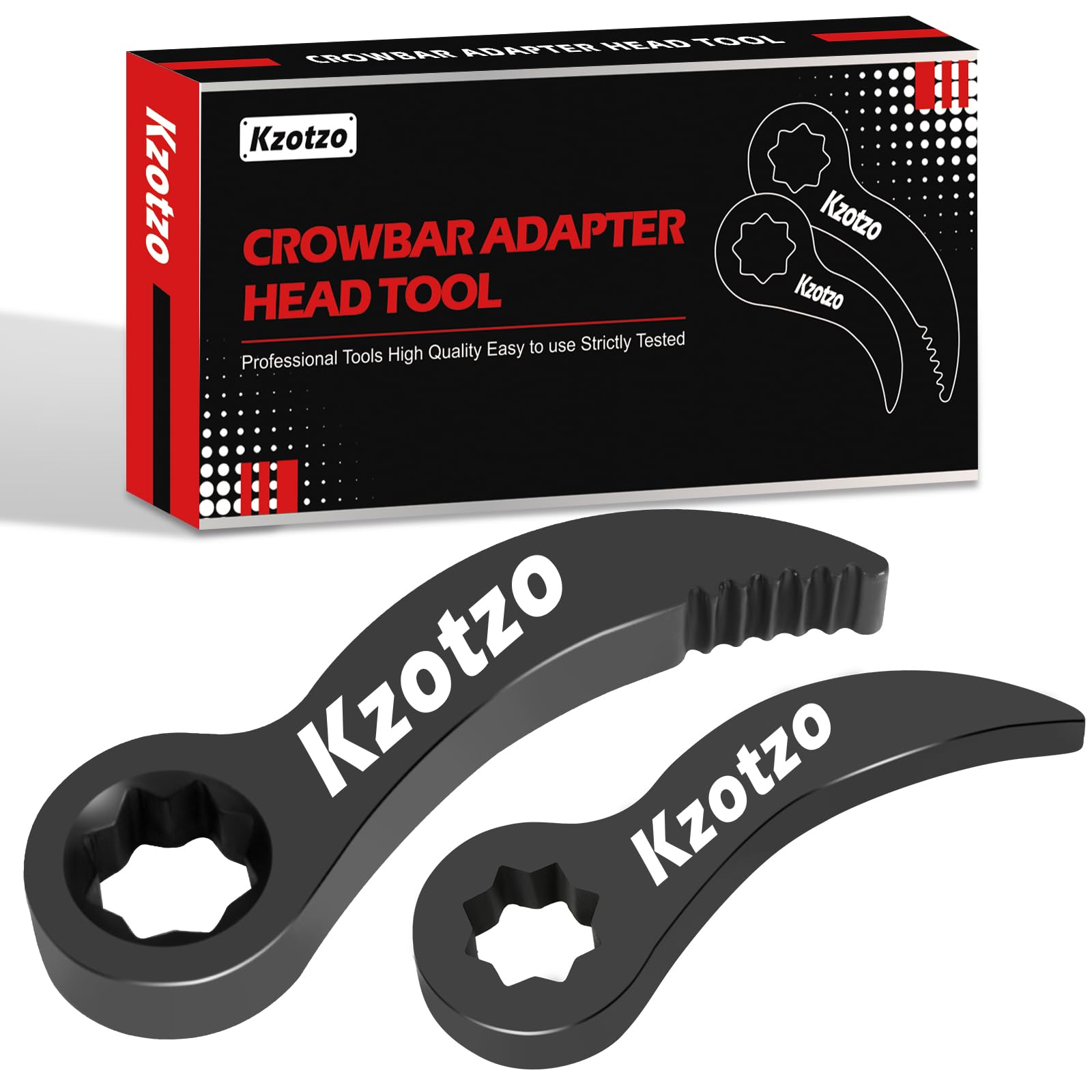 pry bar wrench adapter，Half Shaft Removal Car Repairing Tools ，Half Shaft Removal Tool ，2025 Upgraded version1/2"pry bar wrench adaptor head，high