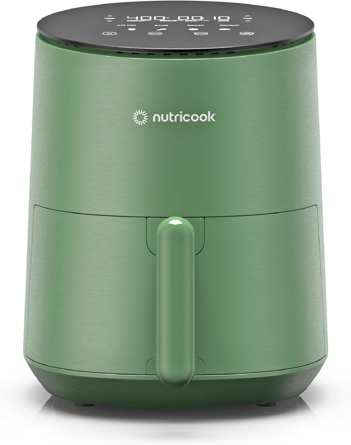 Air Fryer – 8 Preset Functions, Tempered Glass Control Panel, 3.5 Quart Compact Airfryer for Home and Kitchen, Quiet, Small, Non-Toxic, Green Air Fryer – 8 Preset Functions, Tempered Glass Control Panel, 3.5 Quart Compact Airfryer for Home and Kitchen, Quiet, Small, Non-Toxic, Green