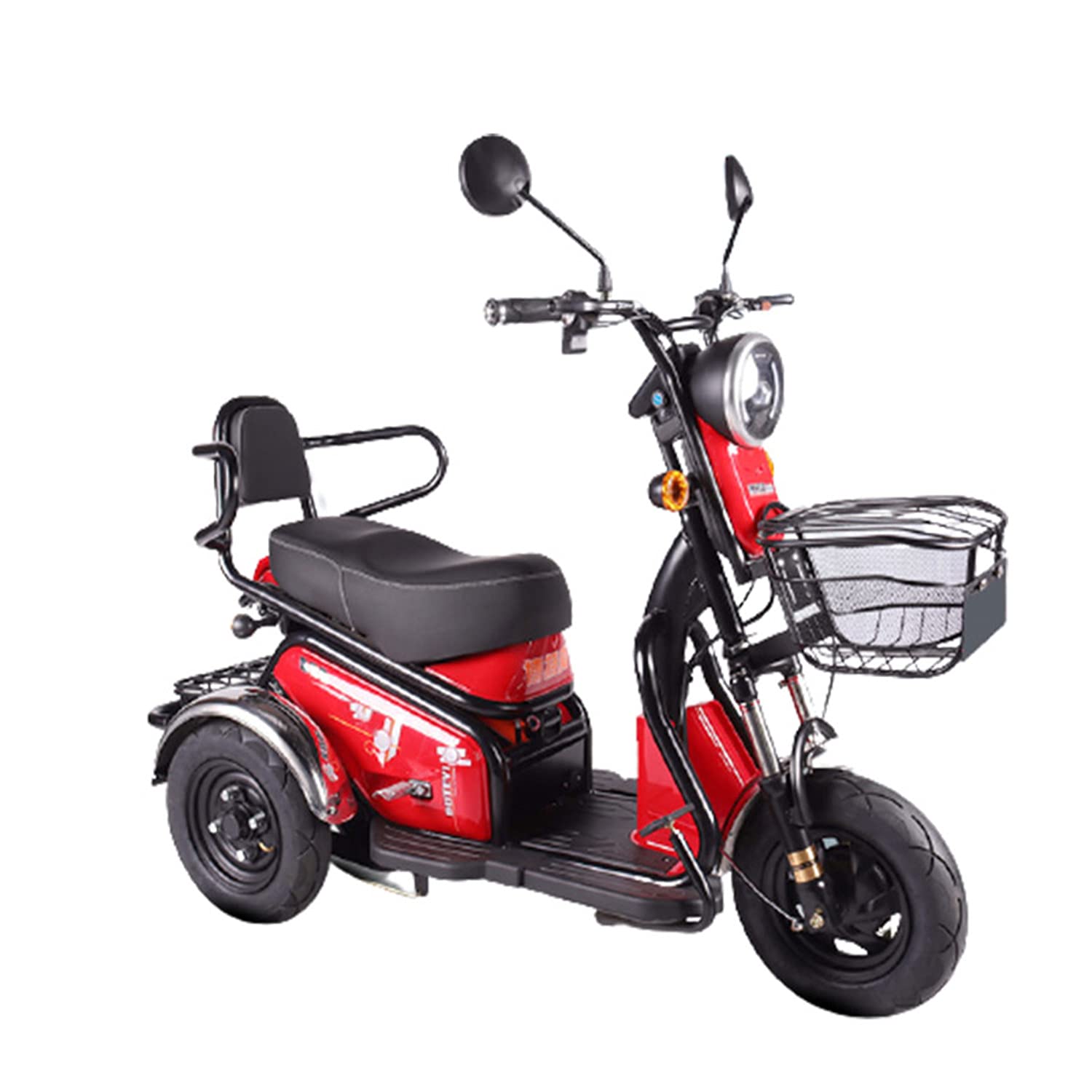 Amazon.co.jp: 3輪電動スクーター、大人用電動移動式車椅子装置-3輪