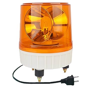 LED回転灯　黄色　ソーラータイプ ソーラー式LED回転灯｜株式会社キタムラ産業（公式ホームページ）