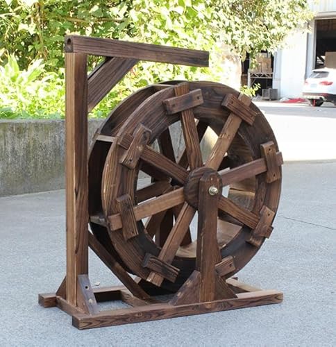 噴水、水の機能、滝、庭、風水車、庭の水車、風車、木製の庭の水機能、屋内と屋外の手作りの水の装飾、水車の噴水、庭、庭、バードバス、魚の池、水槽、ロッカリー、装飾的なシリンダーまたは庭の装飾、魚の池、水族館、庭のスイミングプール、装飾用の庭の装飾 (直径20c