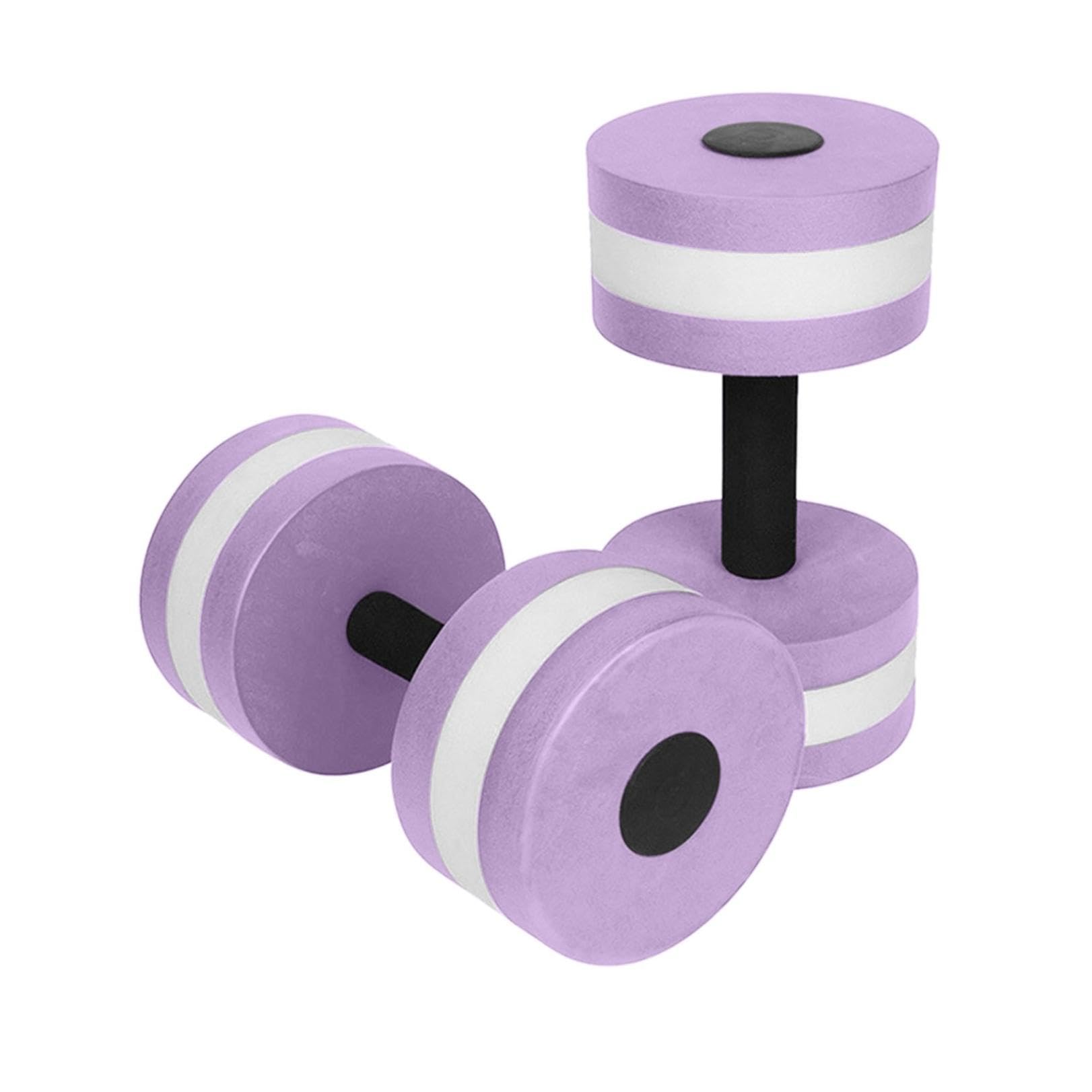 Water Weights for Pool Exercise 2PCS High-Density Eva Foam Lightweight Dumbbells Sports Resistance Aquatic Equipment Barbell for Water