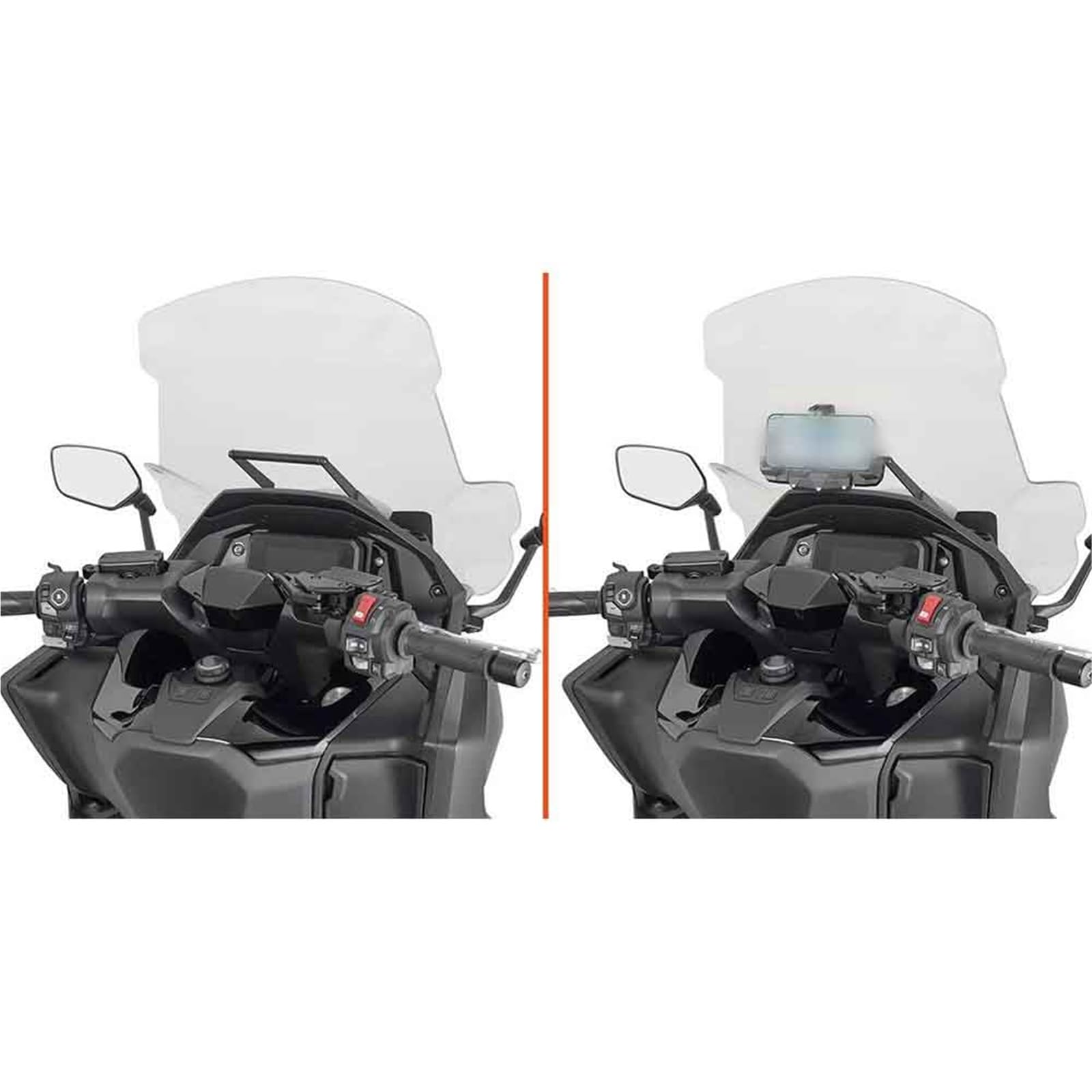Soporte para Teléfono Móvil con Navegador para Forza 750 NSS 2025, GPS, Pieza Modificada para Extensión De Pata Cabra Motocicleta NSS750
