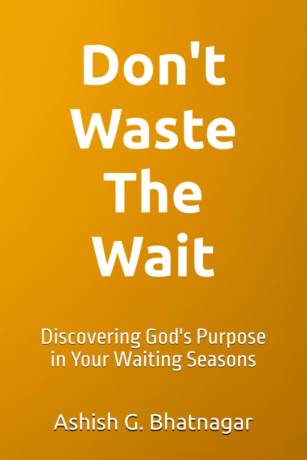 DON'T WASTE THE WAIT: Discovering God's Purpose in Your Waiting Seasons