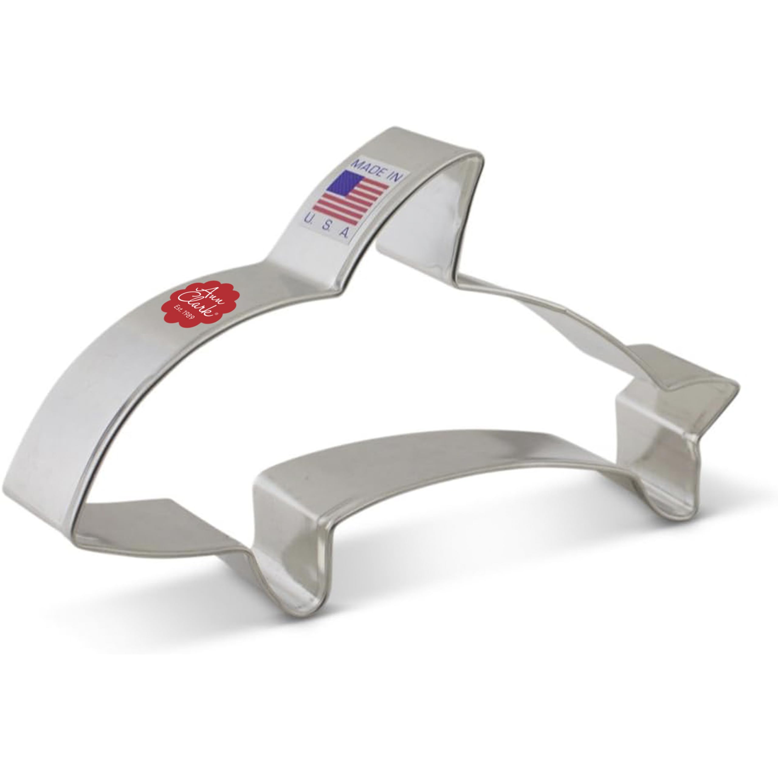 Ann Clark Orca Killer Whale Cookie Cutter Extra Large, 5” Made in USA