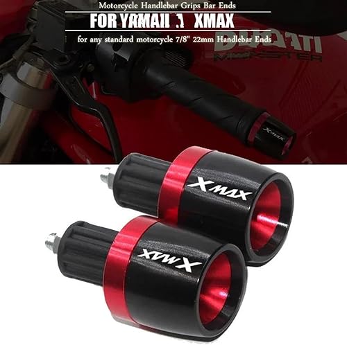 Miniatura 3 de Motorcycle Anti-Slip Handlebar Grips Handle Bar End Cap Plug Slider for XMAX300 Xmax 300 2017 2022 2021 2020 2019 2018