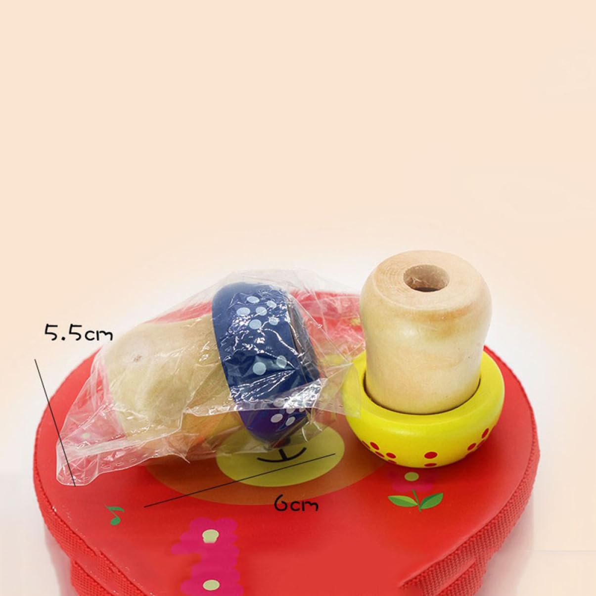 KOMBIUDA Mushroom Kaleidoscope Creative Educational Kaleidoscope for Perspective Enhancer Stimulates Imagination Exploration Color Design Present for Boy Girl