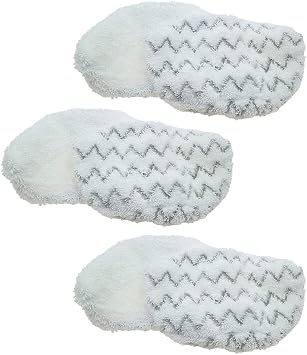 Ronsit Steam Mop Pads Compatible with Bissell 1252 1543 1632 1652 1132 1530 11326 1606670 Symphony Hard Floor Vacuum Steam Series, Fit for Powerfresh 2747A 1606670 Vac & Steam Mop 6