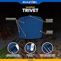 Vista 2 de Salvamanteles de silicona Razor