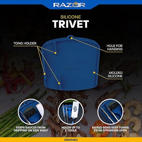 Miniatura 2 de Salvamanteles de silicona Razor