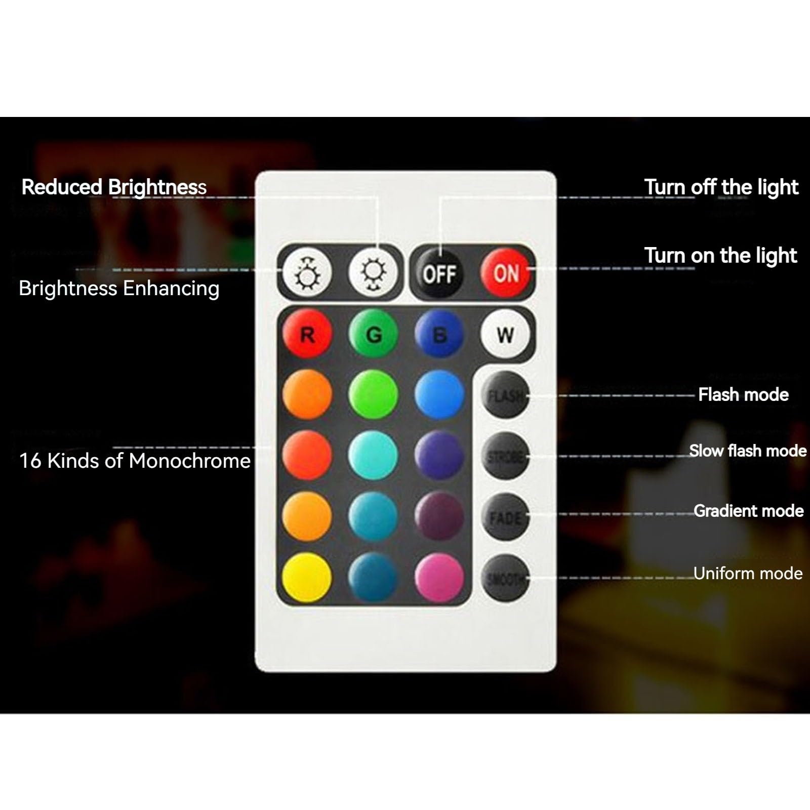 Sedia a cubo LED per bambini, 14 pollici RGB cambia colore con