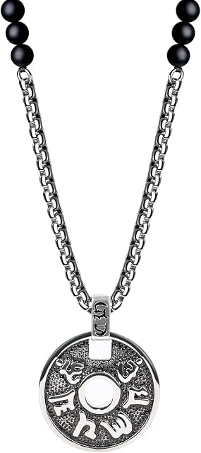 COAI Six-Syllabled Sanskrit Mantra Mala Prayer Necklace