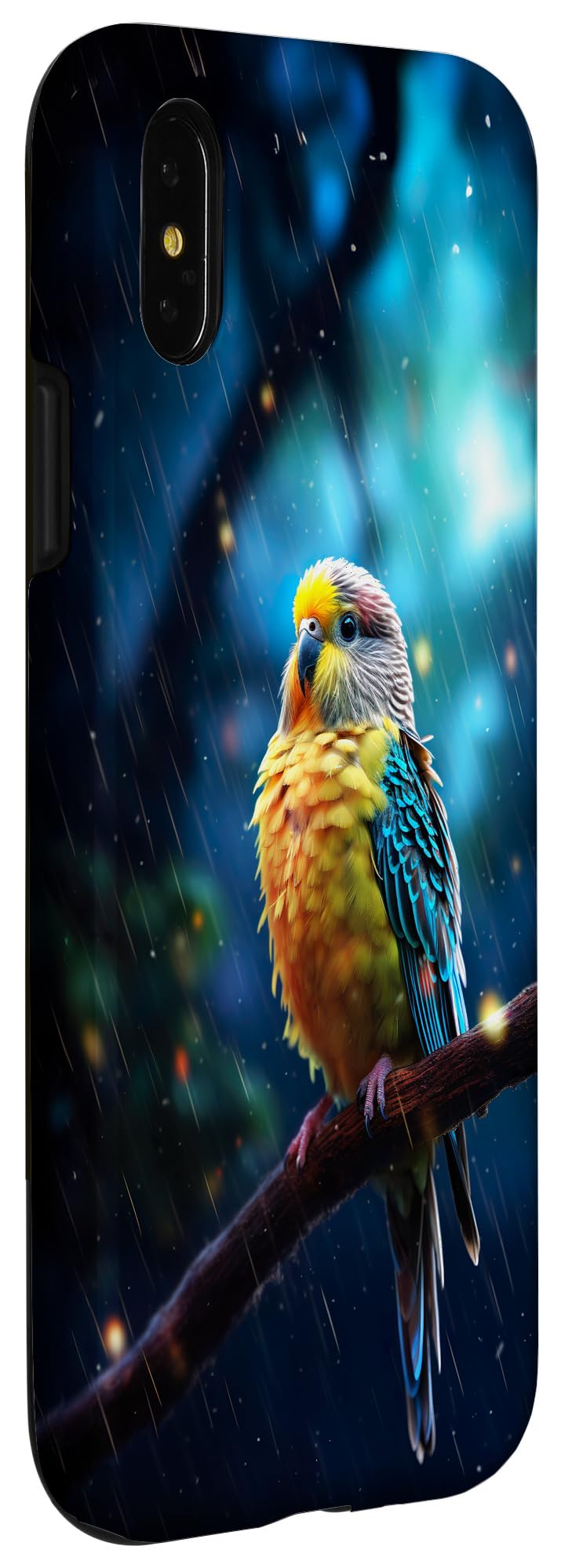 Vibrant Bird Budgie Case for iPhone X/XS - Image 3