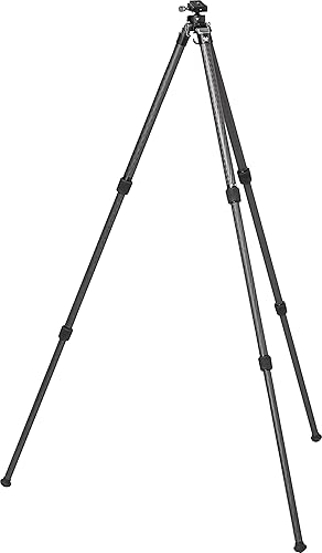 Vortex Optics Switchback - Kit de trípode de carbono  Trípode de fibra de carbono y cabeza esférica