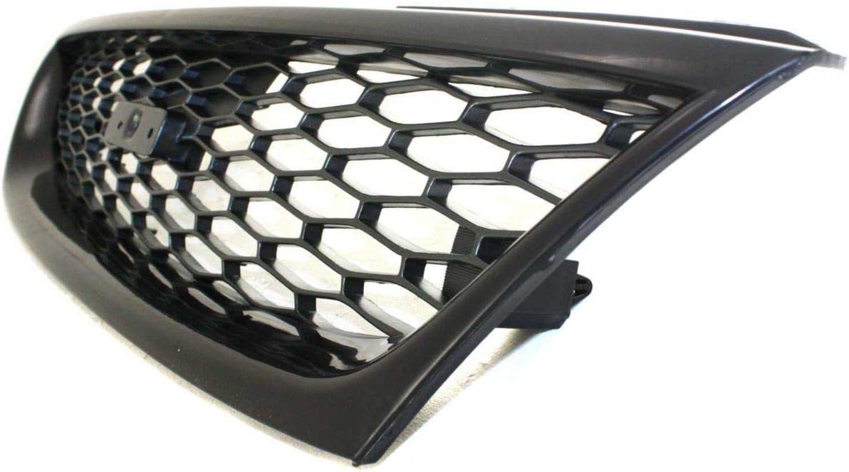 NEW Front Bumper Grille Direct Replacement for 1998-1999 Nissan Sentra (Partslink number NI1200182)
