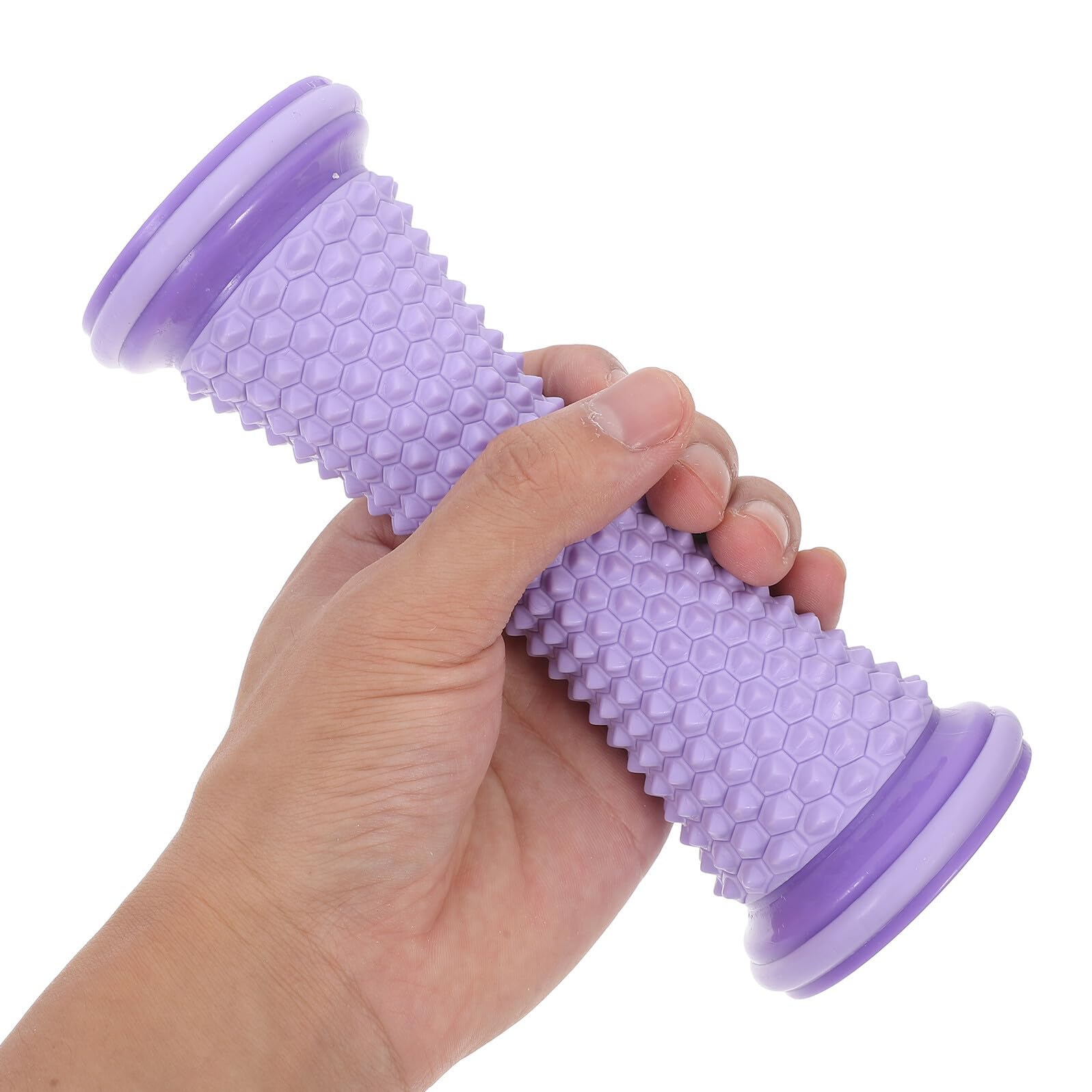 2 Stück Yoga Fußmassagegerät aus Tpr und Pvc mit Fersenrollenmassagefunktion der Durchblutung und Effektiven Fußsohlenmassage