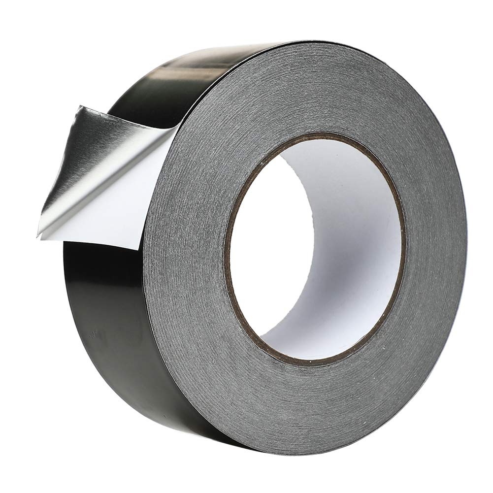 Buy TYLife Black Aluminum Foil Tape,2In x 165Ft 3.94 Mil Air Duct