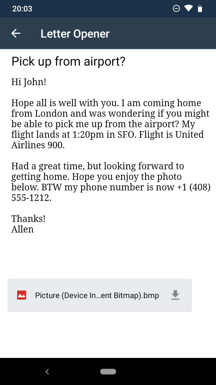 Letter Opener Winmail.dat, MSG, EML & MHT