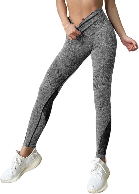 Amazon Co Jp Sillictor レディース ヨガ パンツ スポーツ ロング ハイウエスト タイツ スポーツレギンス 通気 速乾 美脚 Uvカット ファッション