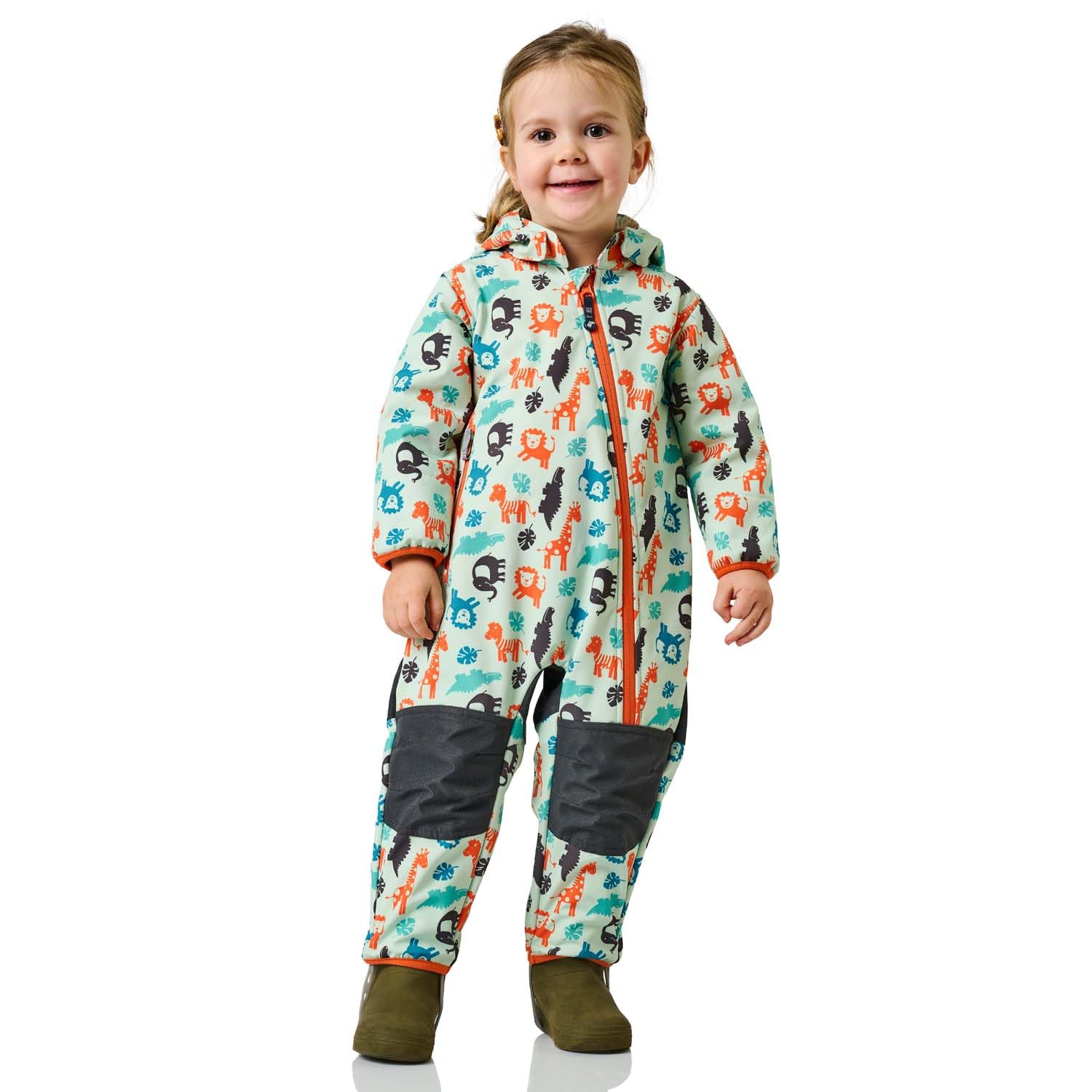 JAKO-O Softshelloverall Baby Kinder Alloverdruck