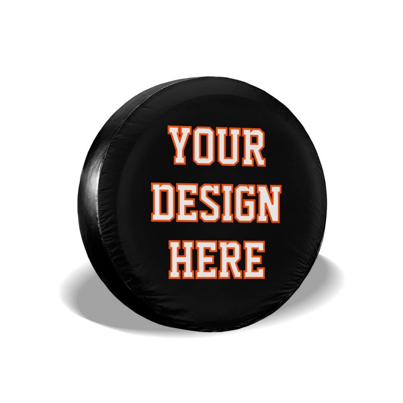 Custom Spare Tire Cover Personalized Tire Cover Add Your Own Design, Photo, Text Universal fits for Trailer Camper RV 15 Inch for Tire 27.5-29.5in