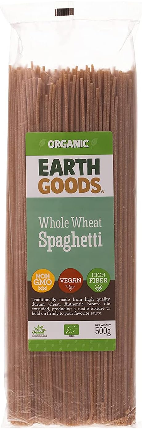 Earth Goods Organic Whole Wheat Spaghetti 500G