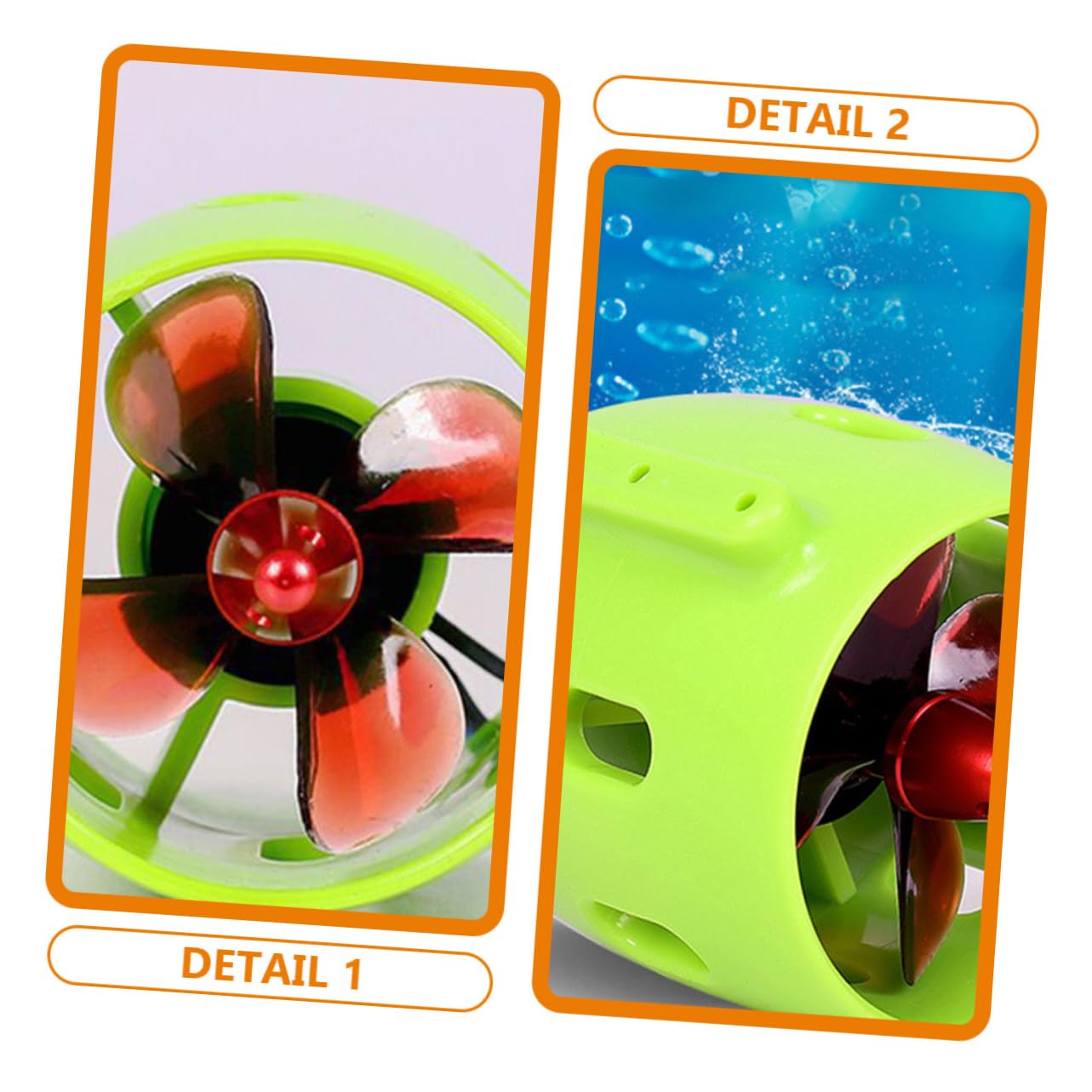 Hélice Subacuática para Barco RC, Motor 12-24v, Propulsión