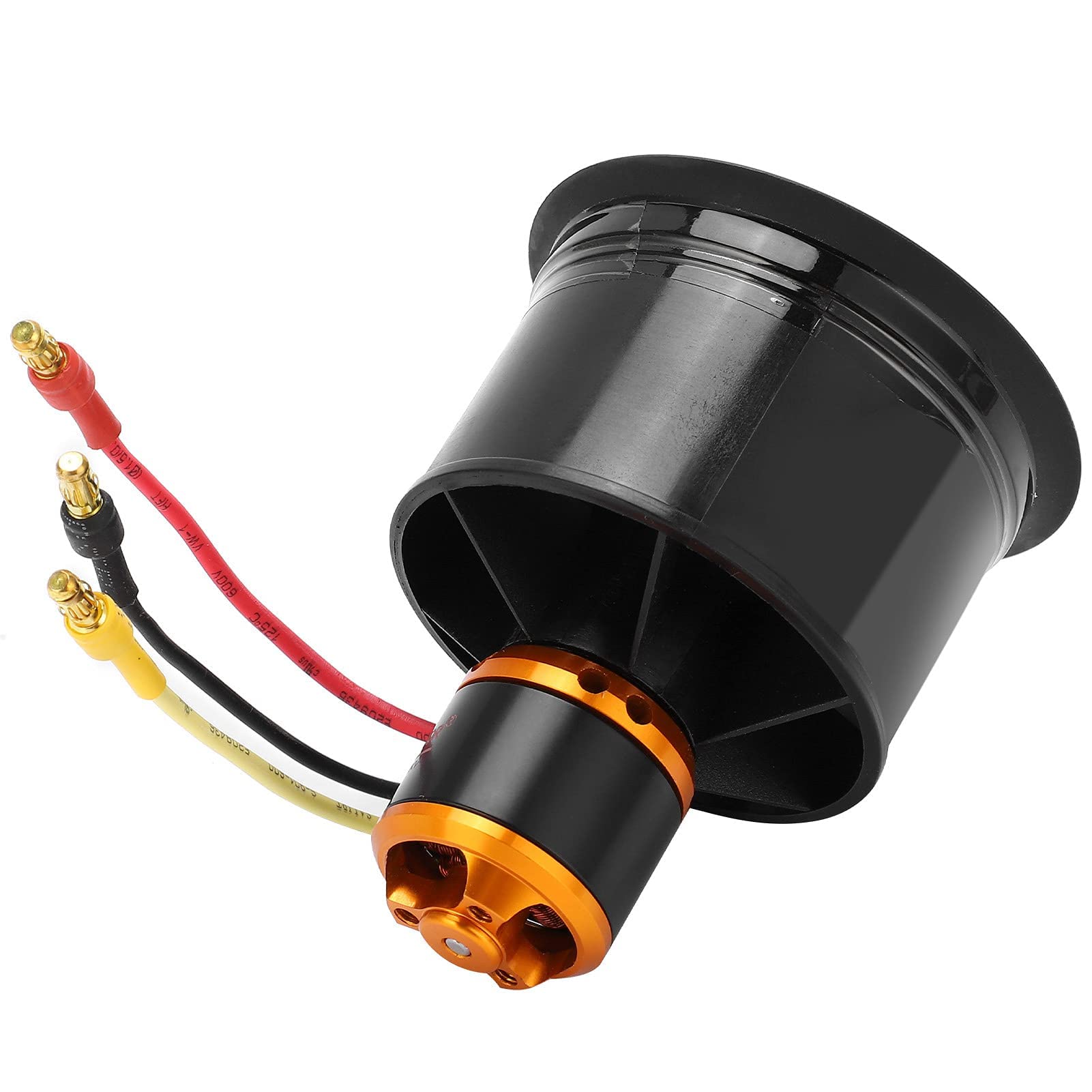 50mm Kanallüfter, 12-Blatt EDF für RC-Flugzeuge Zubehör, Brushless Motor 3-4S, QF2611-5000KV, Zubehör für Modelle, Drohnen und elektrische Modelle