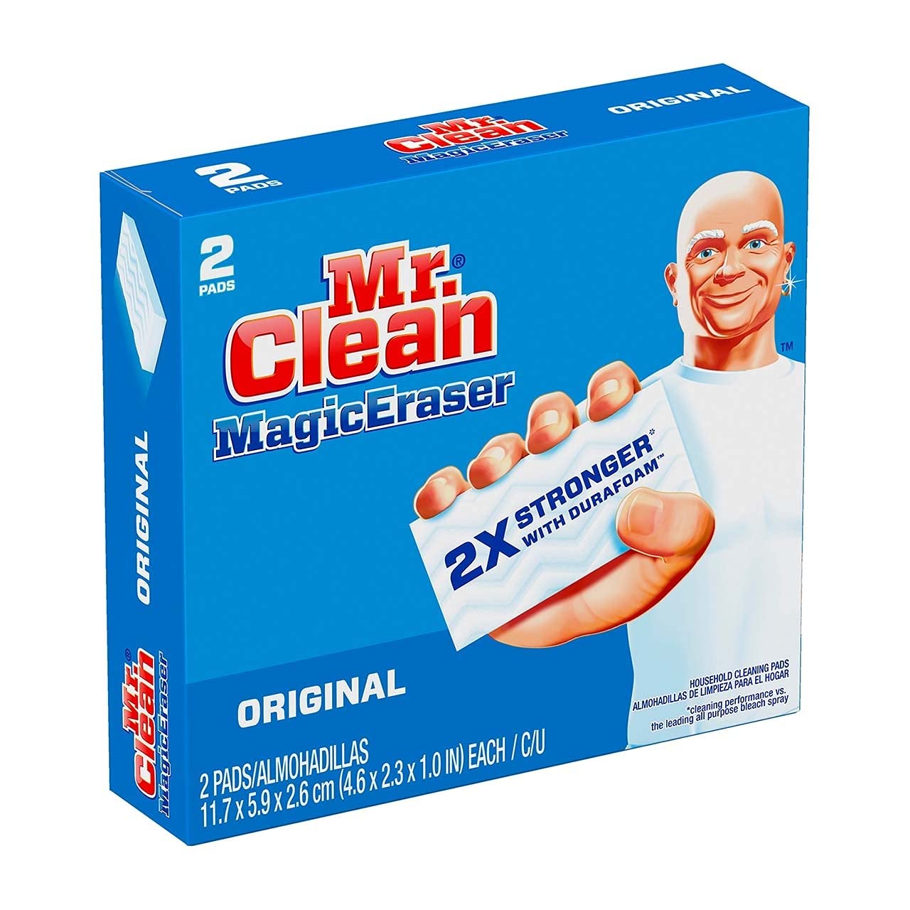 Amazon.com: Mr. Clean Magic Eraser, Original 2 ea (Pack of 4) : Health ...
