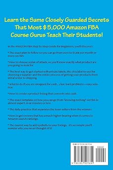 AMAZON FBA: A Beginners Guide To Selling On Amazon, Making Money And Finding Products That Turns Into Cash: 1 (Fulfillment by Amazon Business)