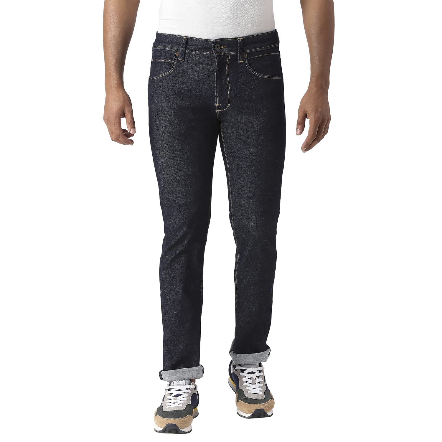 Men's Mid Rise Slim Jeans-image-23