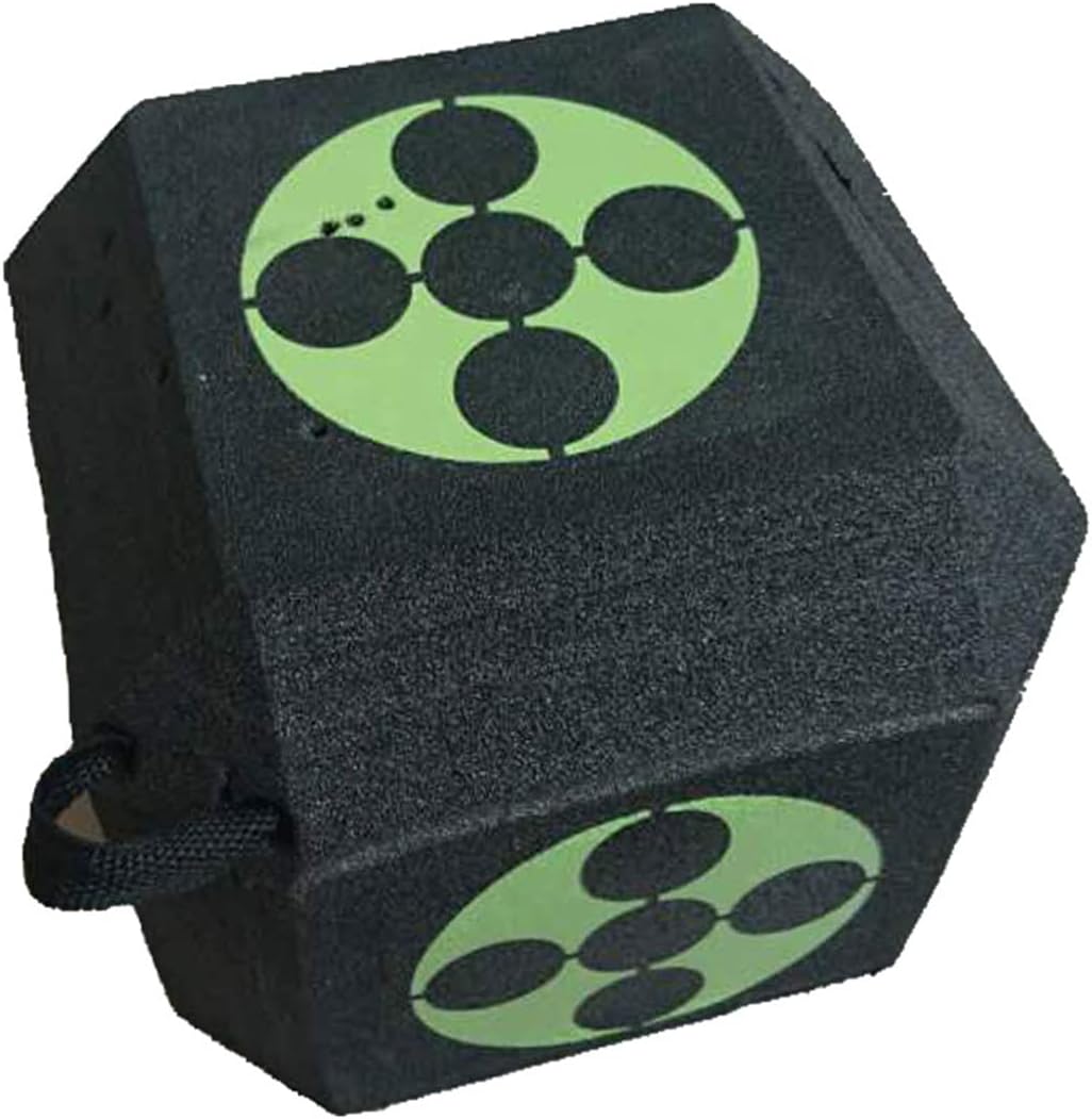 Training Target Square 3D Target Cube 6-Sided Foam Arrow Dice Self-Healing Broadhead Target Archery Target Cube