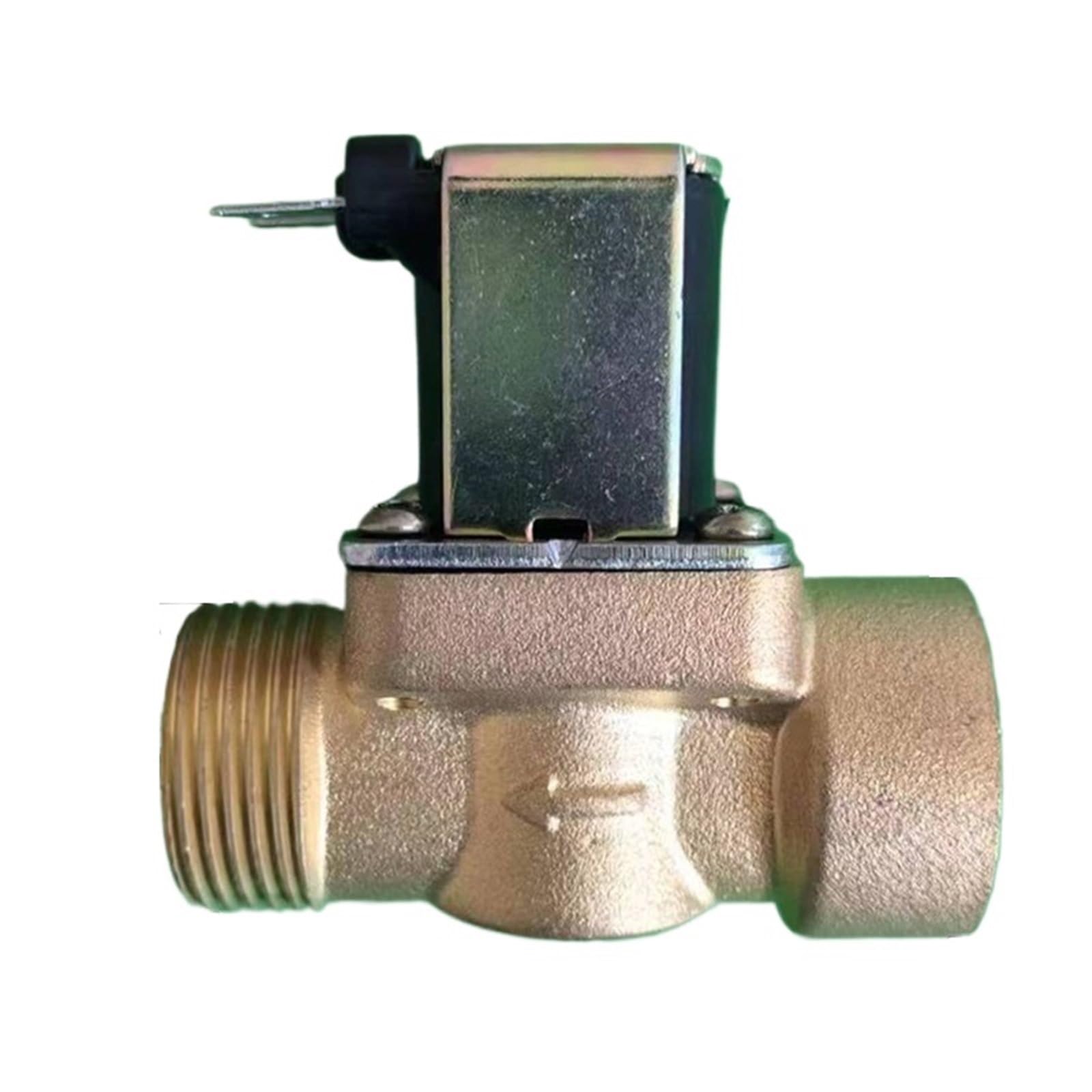 Électrovanne 3/4 laiton normalement fermée 12V pour chauffe-eau solaire