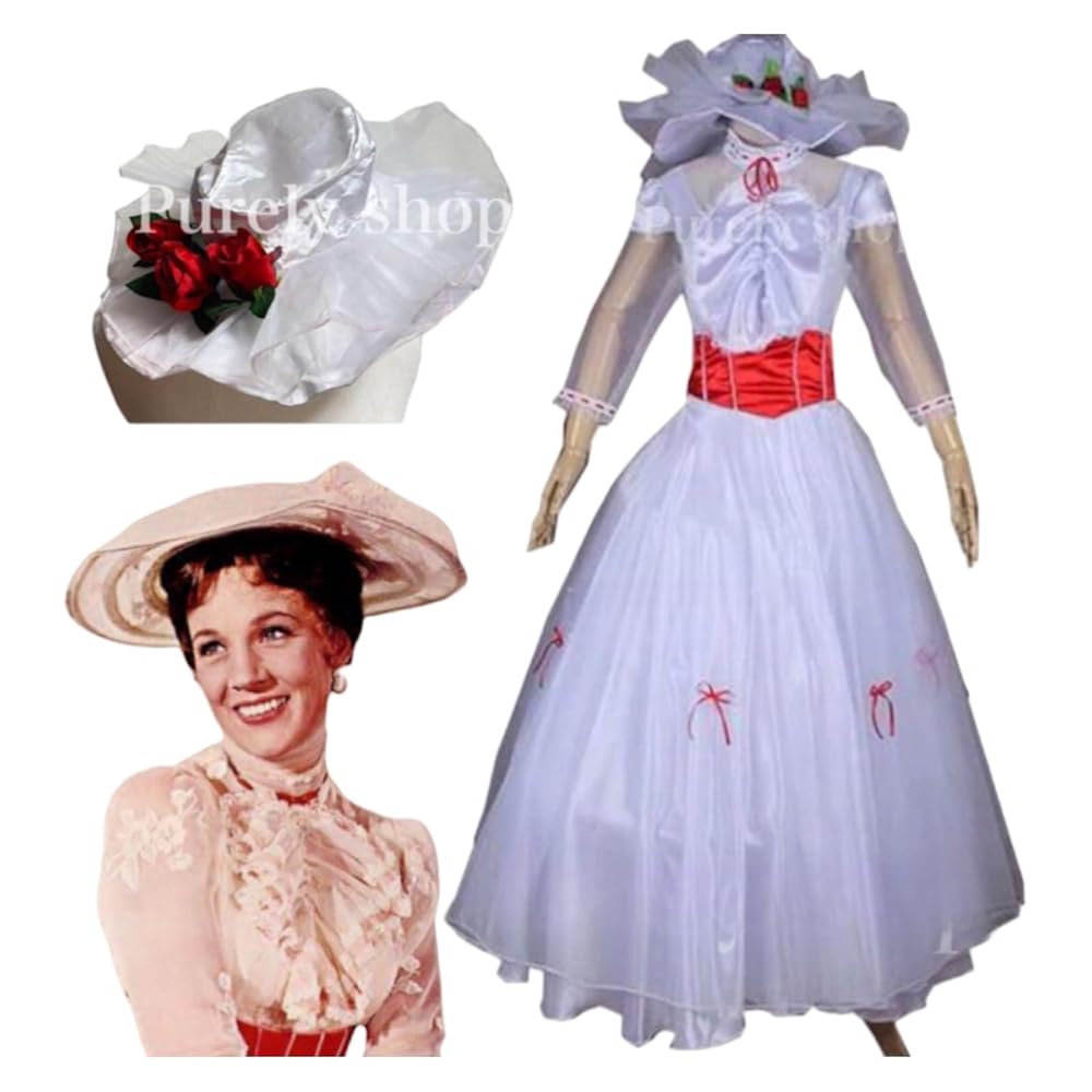 メリーポピンズ　仮装　コスプレ Amazon.co.jp: [Beauty 出品] 帽付き ズニー メリーポピンズ