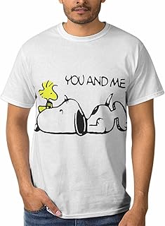 メンズTシャツ スヌーピー ウッドストック ティーシャツ T-Shirts 半袖 インナーシャツ 夏服 ショートスリーブ ロングTシャツ おしゃれ 通気性 快適 上着 柔らかい カジュアル S-XXXL