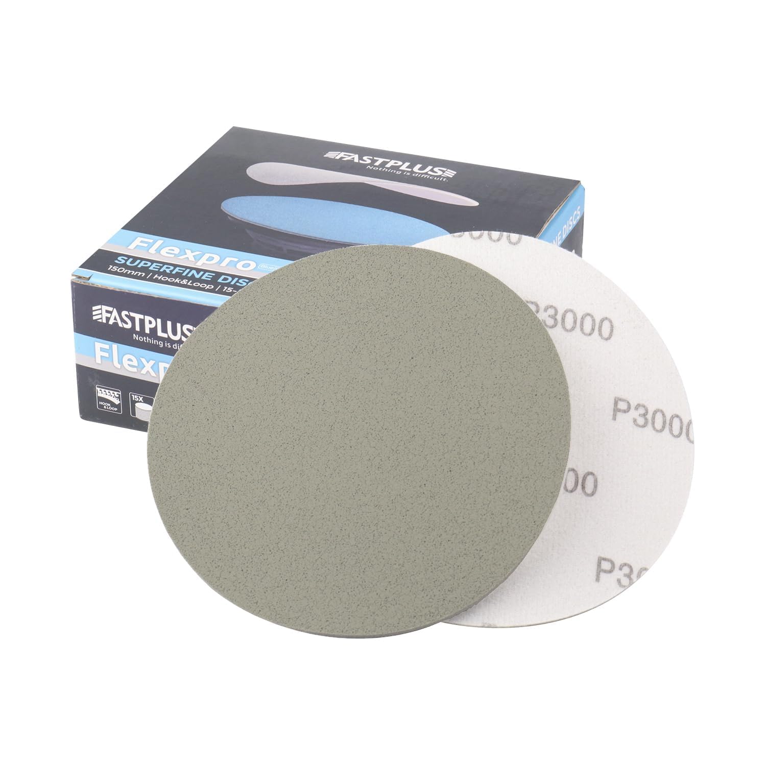 6" Foam Sanding Discs - 2000 Grit (15 Pack) -10