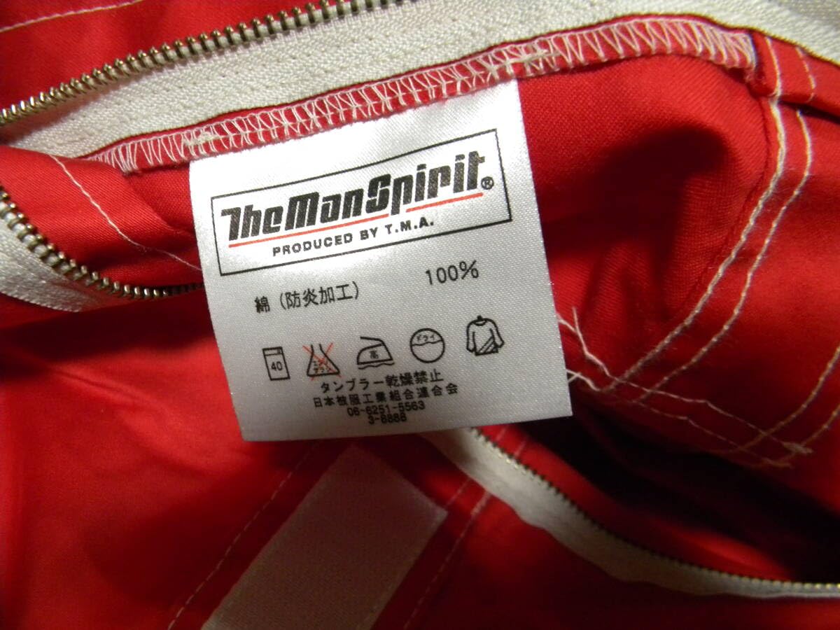 Amazon.co.jp: THE MAN SPIRIT レーシングスーツ つなぎ Mサイズ : 車
