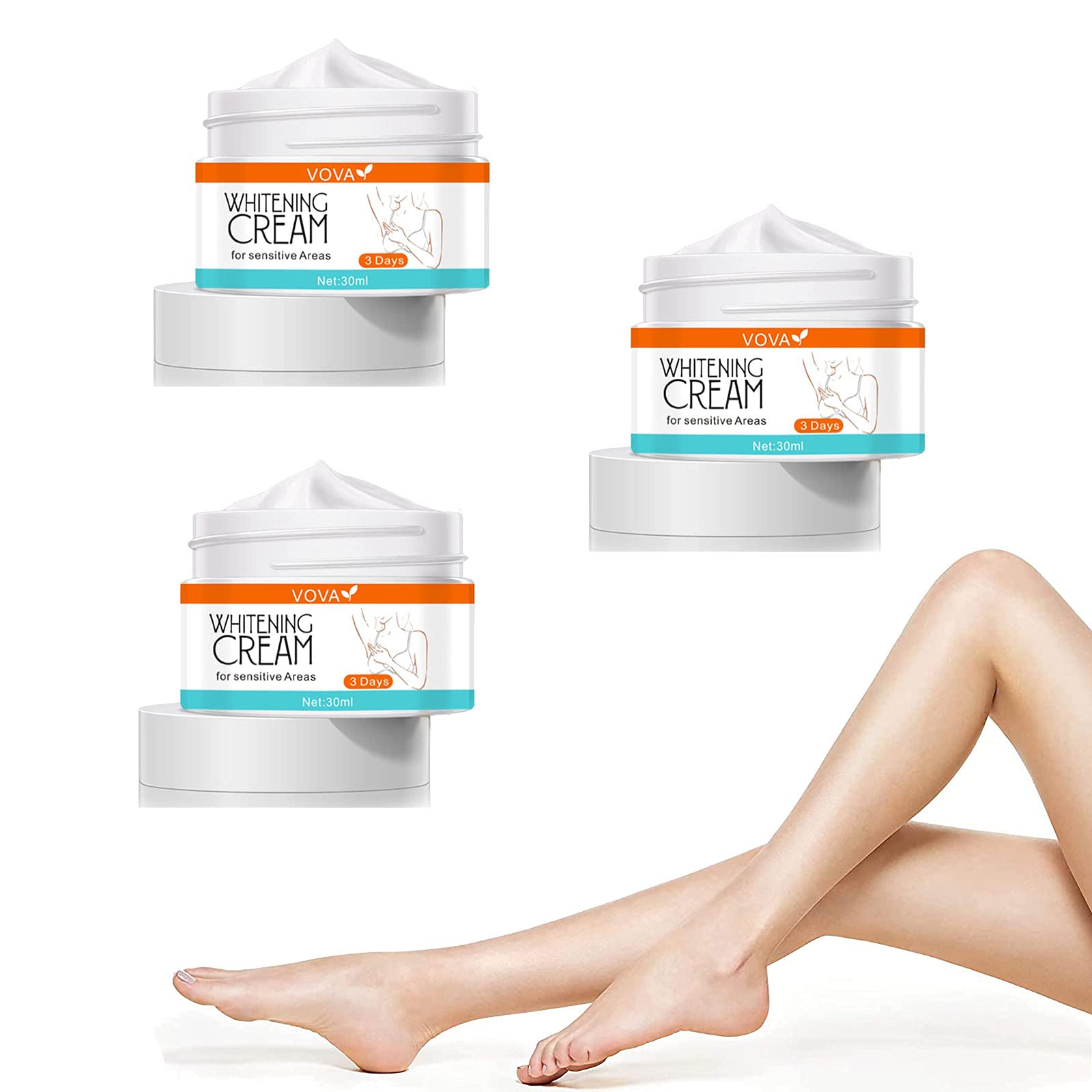 Buy Vova Whitening Skin Lightening Bleaching Cream, 10 Seconds Instant